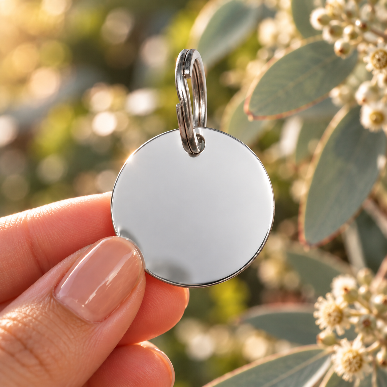 Personalised Stainless Steel Dog ID Tag – Design Your Own