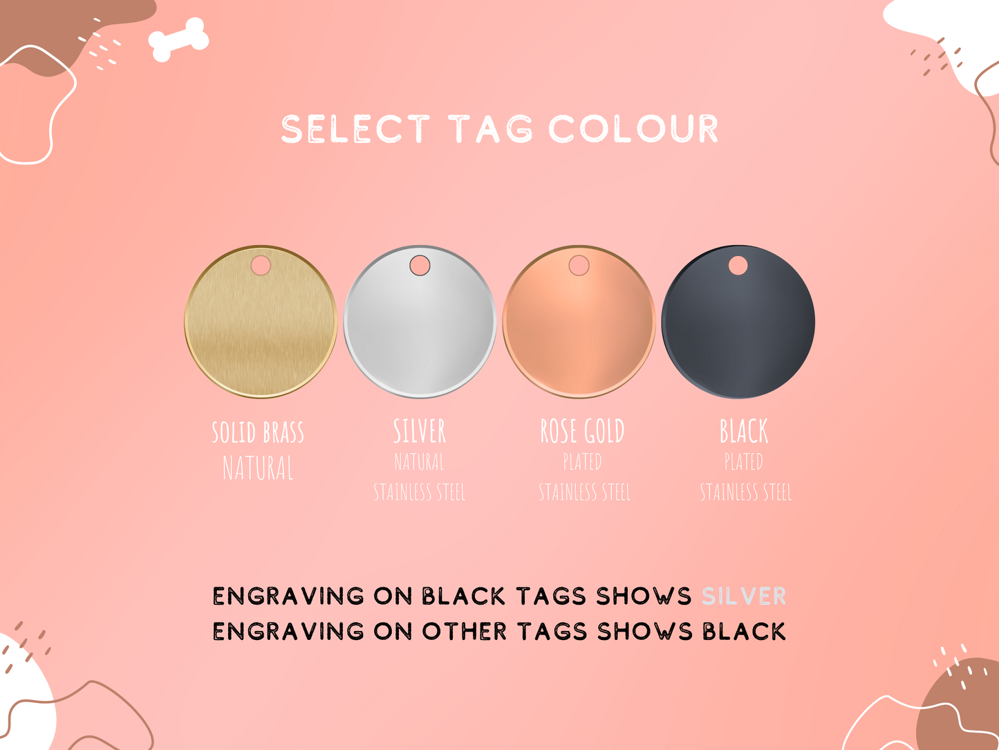 If You Can Read This, I Will Lick You” Funny Dog ID Tag – Cute Pet Tag