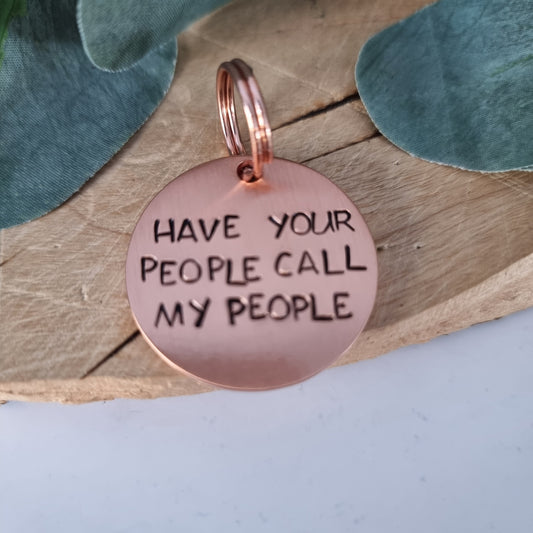 30mm Pet ID Tag - Your People