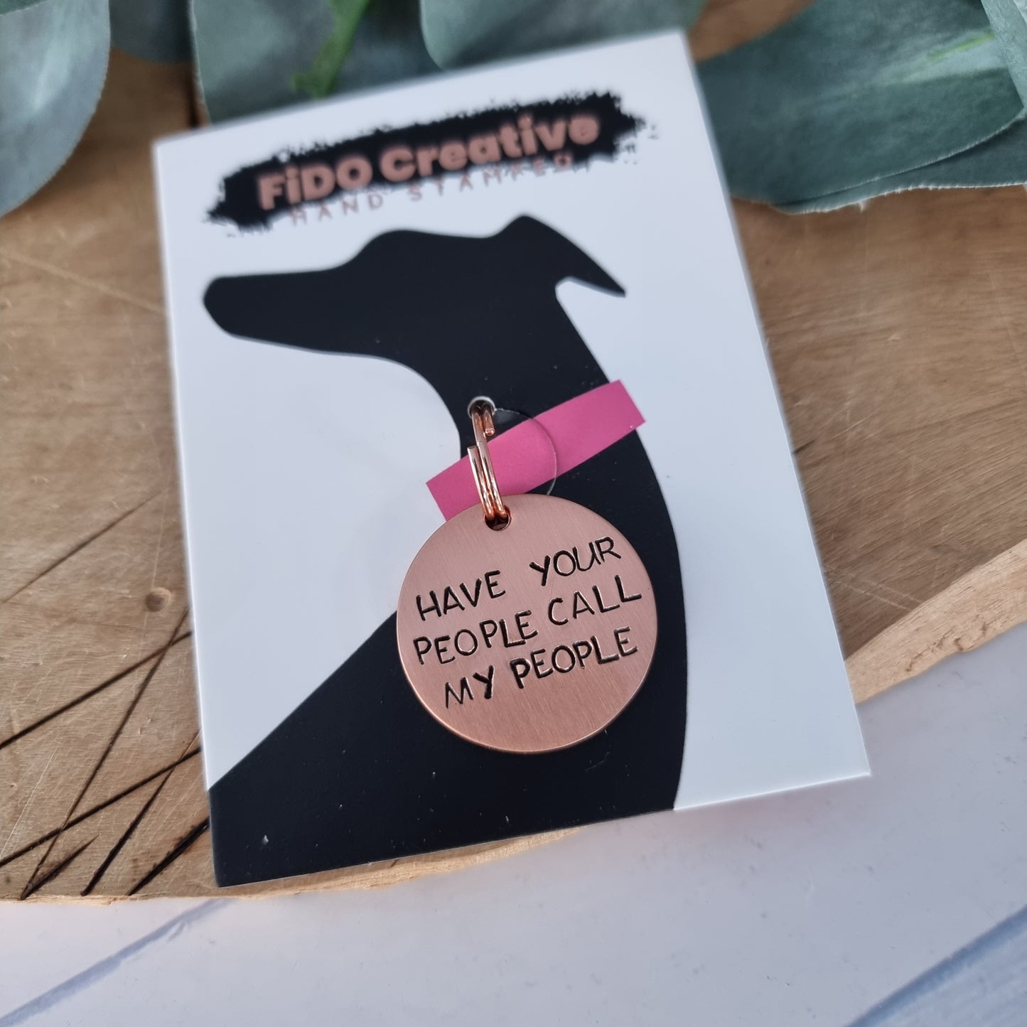 30mm Pet ID Tag - Your People