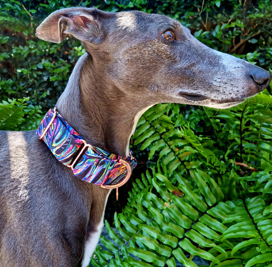 Lucid Leaves martingale collar - Water resistant