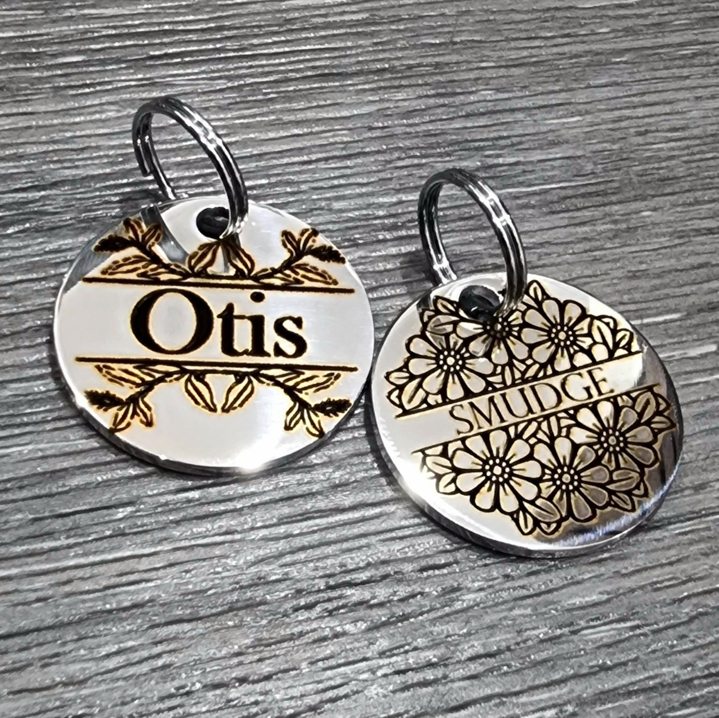 Dog name ID tag - Ginger