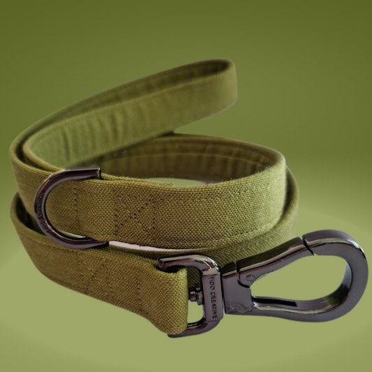 Olive Green dog leash
