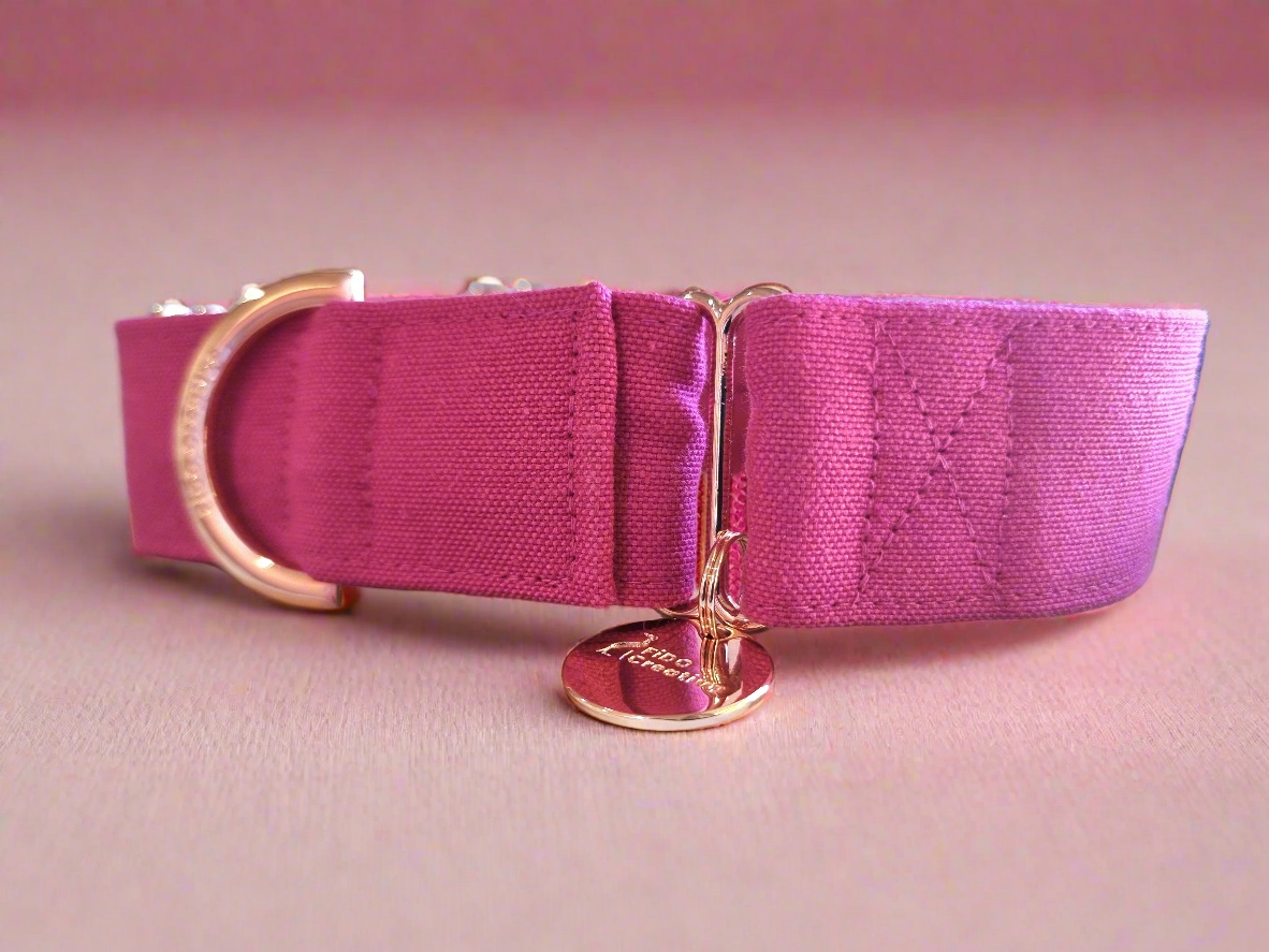 Pink Martingale collar