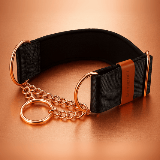 Chain martingale dog collar