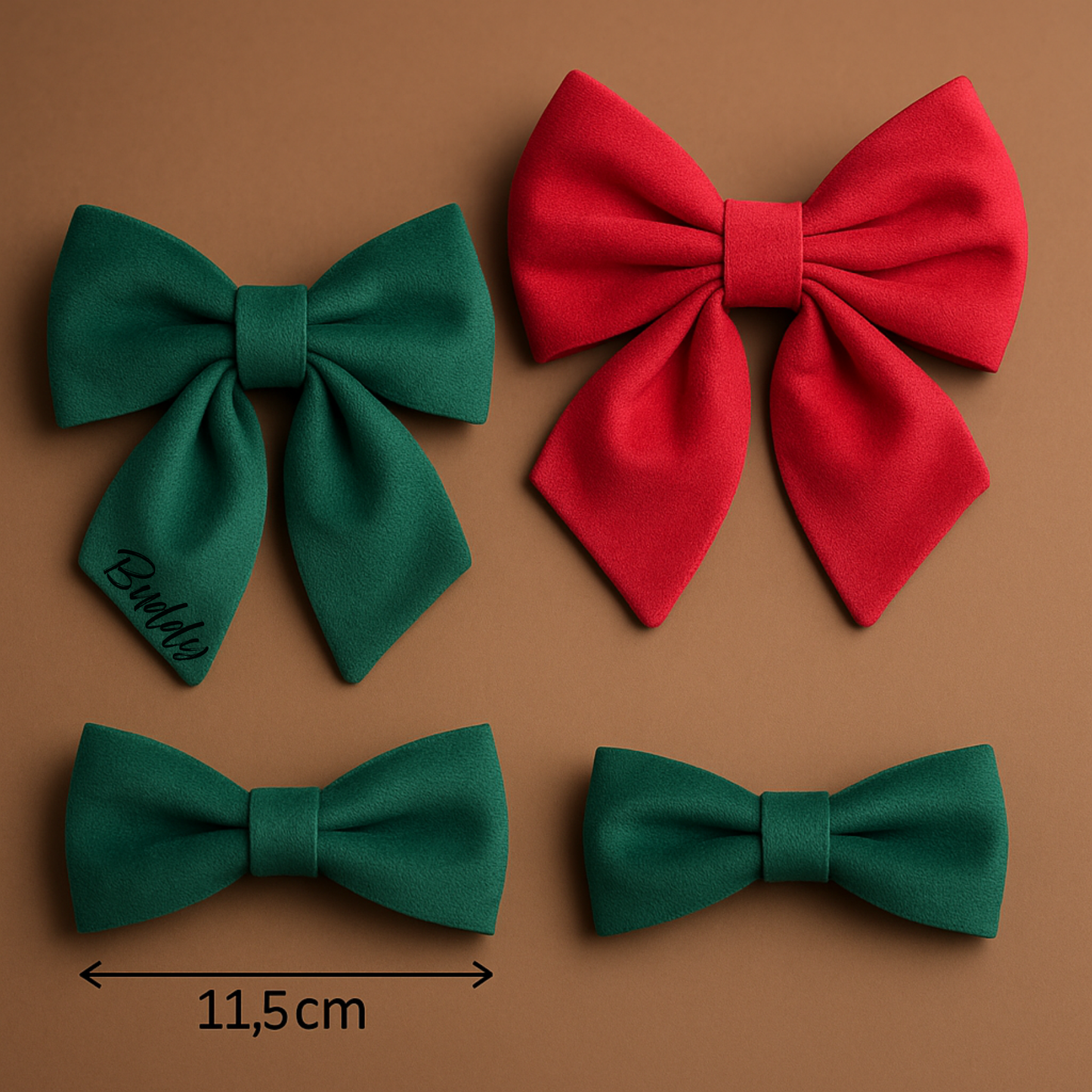 Dog Bowtie - Red Velvet
