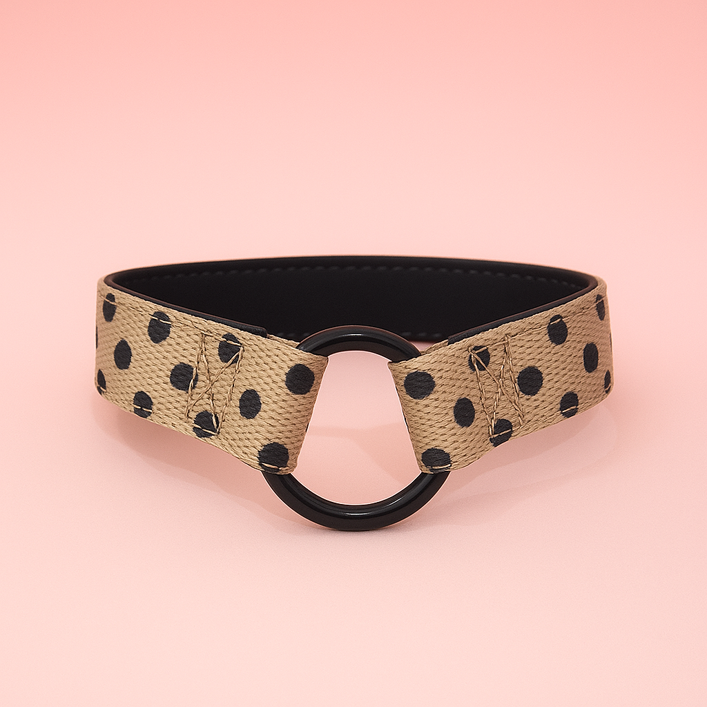 Custom house dog collar