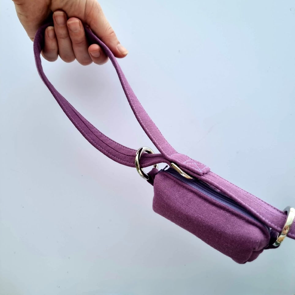 Passiona purple poop bag holder