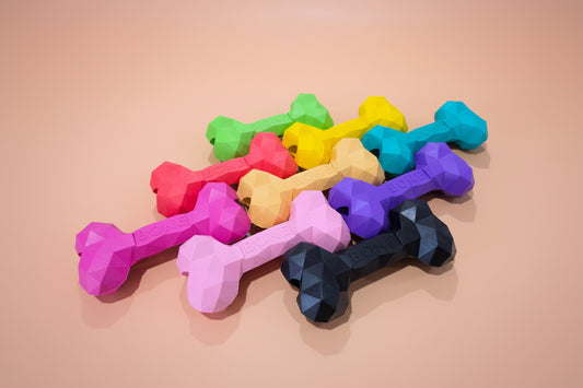 Rubber Dog Bone Toy â Durable Chew & Play Toy