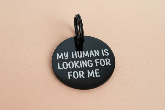 30mm Pet ID Tag - Looking for me