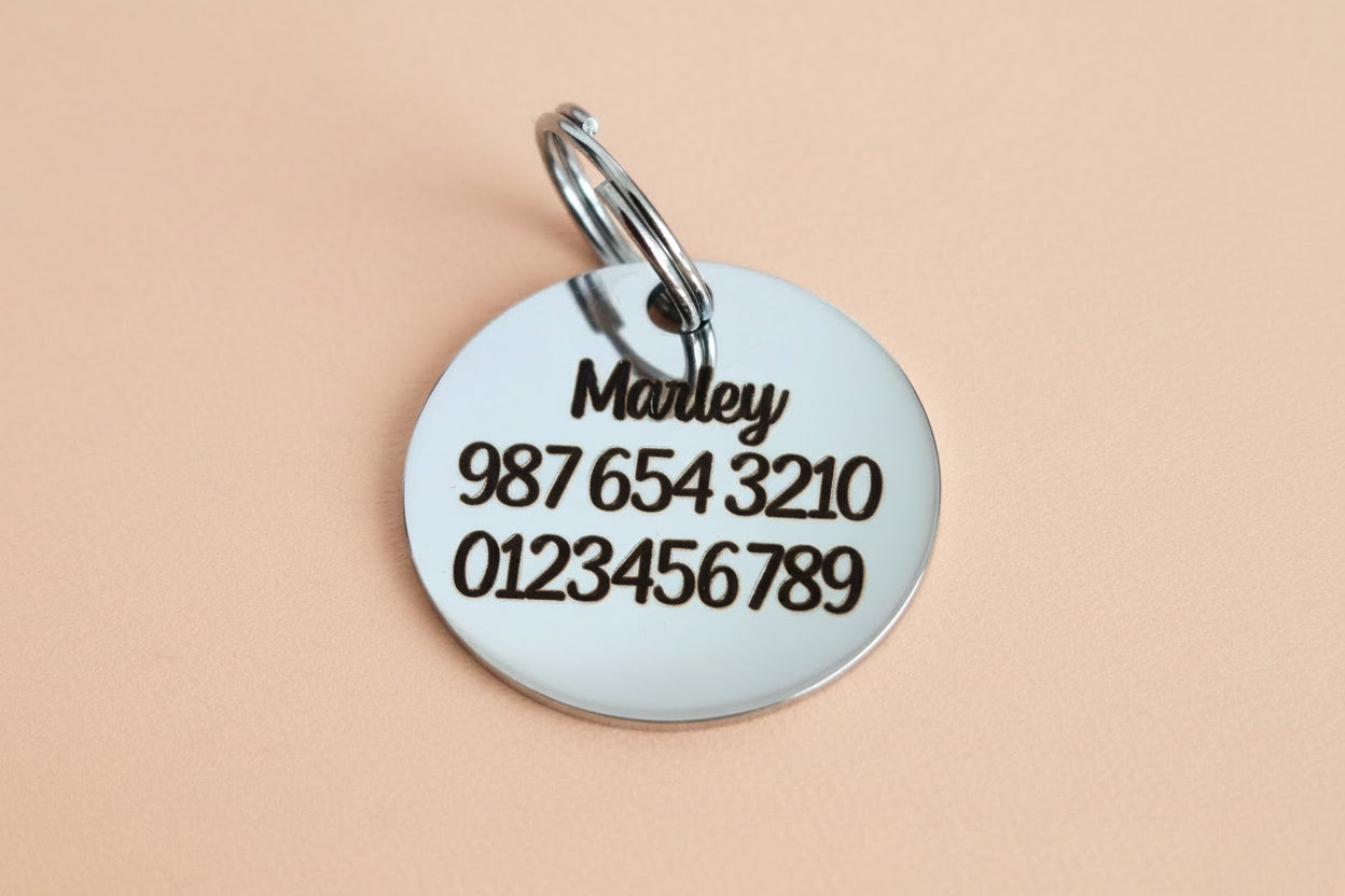 30mm Pet ID Tag - Looking for me