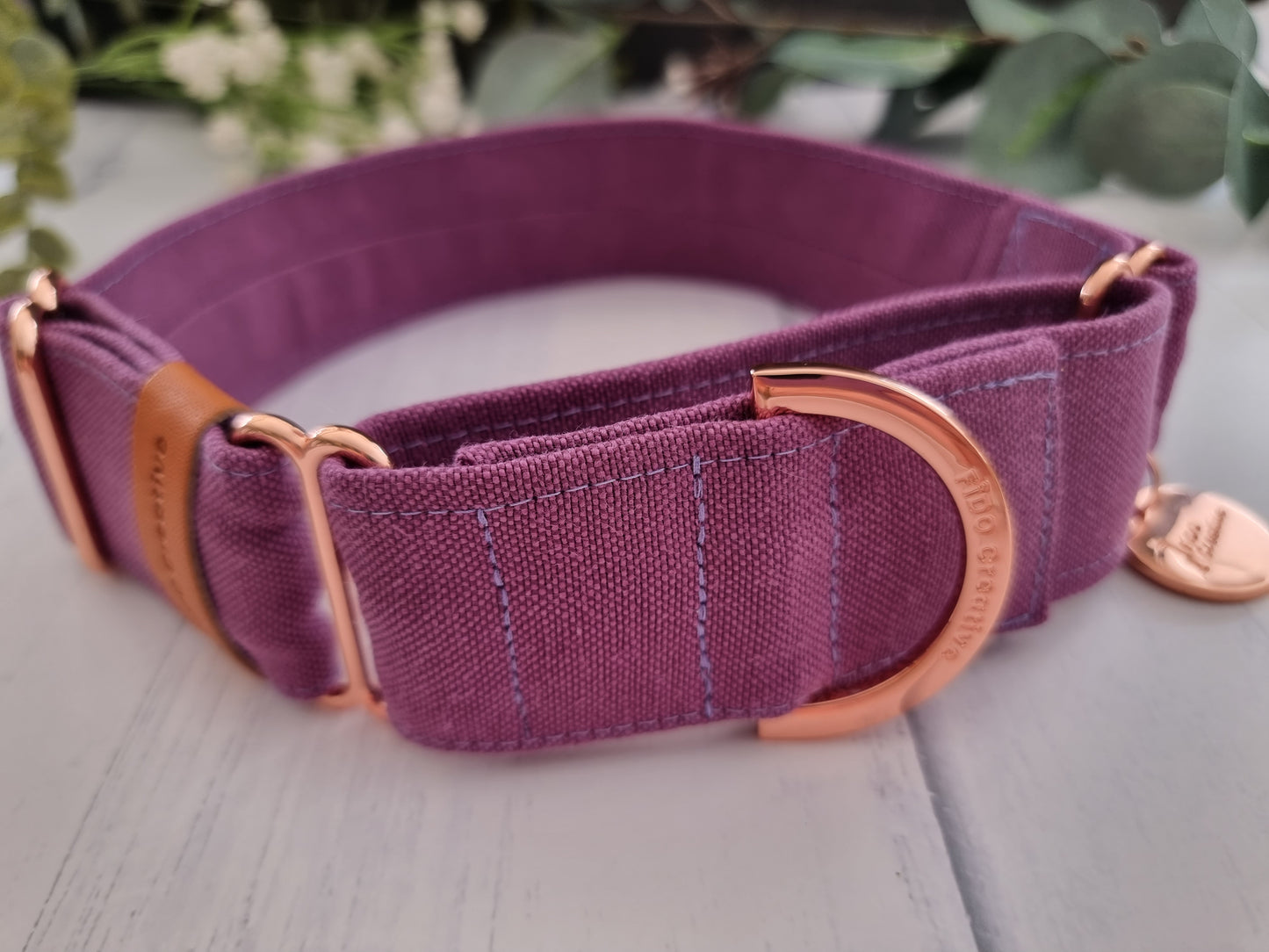 Passiona Purple martingale collar - Water resistant