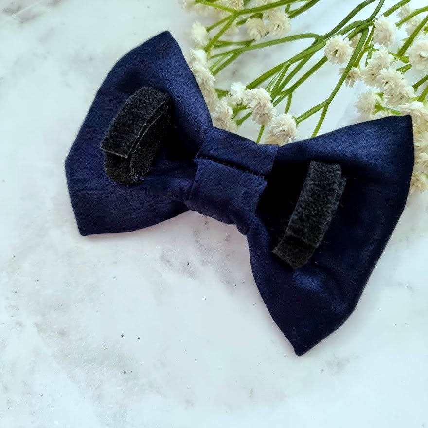 Navy Blue bow tie