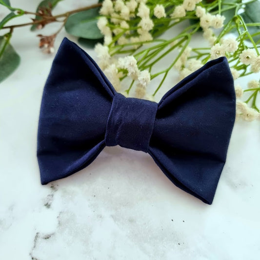 Navy Blue bow tie