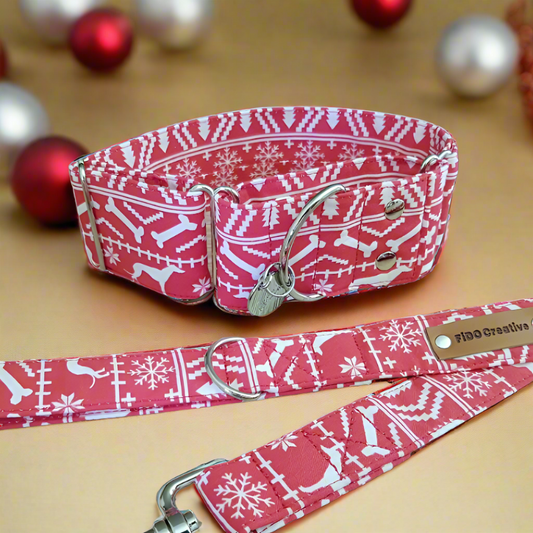 Ugly sweater martingale collar