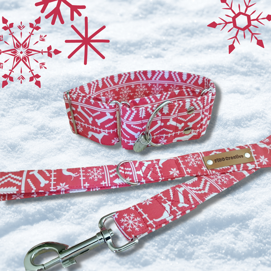 Ugly sweater martingale collar